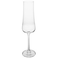 Jogo 6 Taças 250ml Para Champanhe Iduna Cristal Ecológico